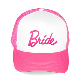 Bride Trucker Hat #M197VL-LTPK-BRD