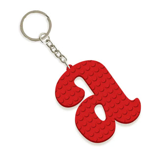 Finish Line Single Initial Acrylic Keychain 14 pc Set #LPACK-ACK-FIN24-SI