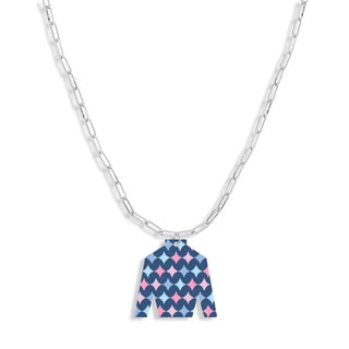 Pastel Diamonds Rhonda Necklace #ACN-215SV-JOCKEY-PASDIA