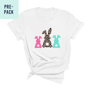 Bunny White T-Shirt 9 pc Set #PACK-WHT-BUN