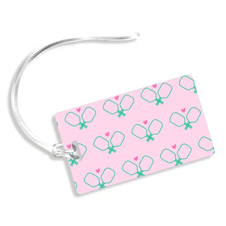 Heart Pickleball Bag Tag