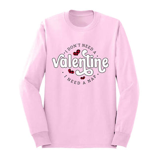 Valentine's Nap Long Sleeve Shirt