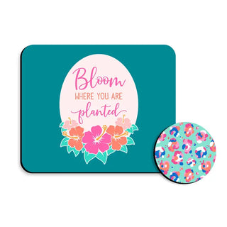 Bloom Where You Are Planted Desk Set #SDESK-NBLOOM-SAFARI