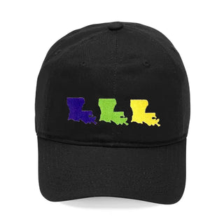 Black Louisiana Cap