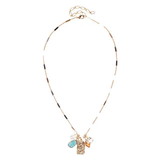 Gold Leah Necklace #VLJ2439-GD