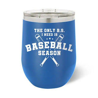 Baseball Season Royal Blue Tumbler #TWB12-BASESEASON-RBL