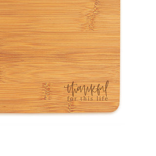 Thankful, Grateful, Blessed Small Cutting Board