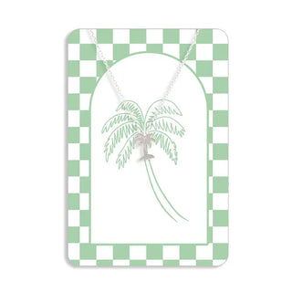 Palm Tree Keepsake Card