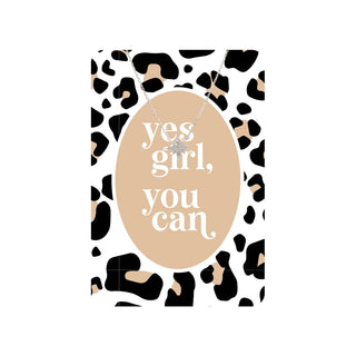 Yes Girl, You Can Keepsake Card