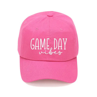 Game Day Vibes Hot Pink Cap