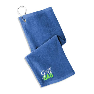Golf Dad Golf Towel #M421-NAVY-GOLFDAD