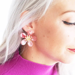 Melon Melrose Earrings #VLJE0083-MEL