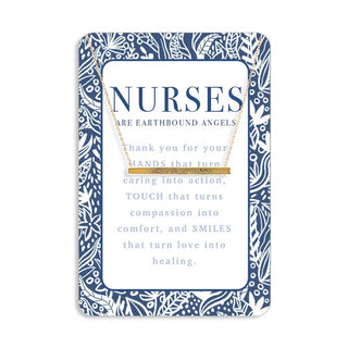 Nurses are Angels Keepsake Card