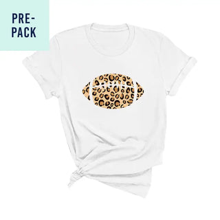 Leopard Football T-Shirt 9 pc Set #PACK-GAR-LPRDFB