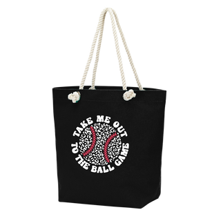 Take Me Out to the Ballgame Baseball Castaway Tote