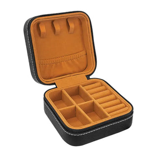 Birth Month Flower Jewelry Case #L2303-BLK-APR