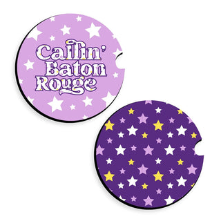 Callin' Baton Rouge Louisiana Car Coaster Set #SPACK-CC132-CBR