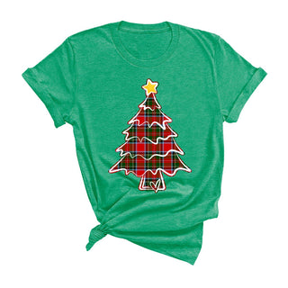 Tartan Christmas Tree T-Shirt