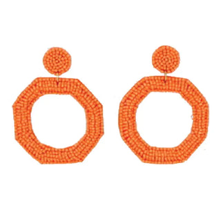 Orange Sammi Earrings #VLJE1334-ORG