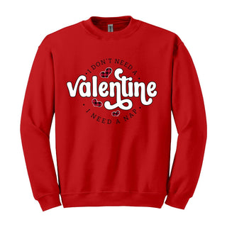 Valentine's Nap Sweatshirt