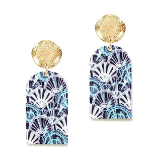 Aquaholic Earrings #VLJE213-AQU