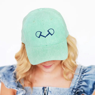Horse Bit Corduroy Cap