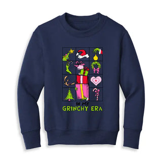 In my Grinchy Era Kid's Sweatshirt