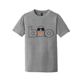 Kid's Boo Boy Ghost T-Shirt #HPTS-KDGREYLG-BOO