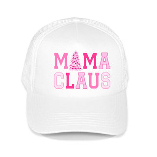 Mama Claus White Trucker Hat