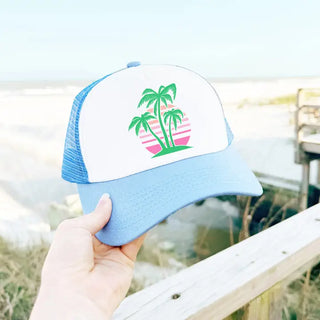Fun in the Sun Trucker Hat #L197-BLU-HTFUN23