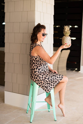 Wild Side Leopard Dress - L/XL