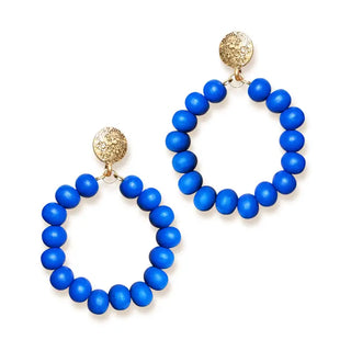 Royal Blue Nora Earrings #VLJE4109-RBL