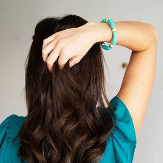 Aqua Wrenley Bracelet #VLJB2495-AQ