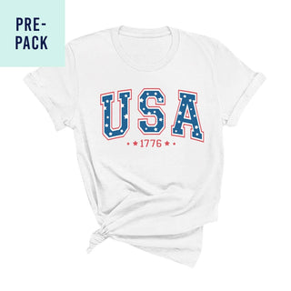 Star USA White T-Shirt Pre-Pack