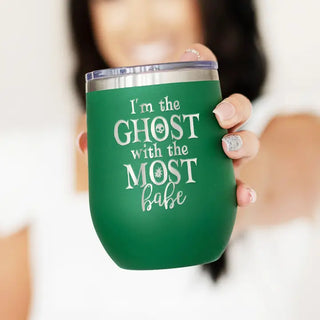 Ghost With the Most Tumbler #TWB12-GHOST-BLK
