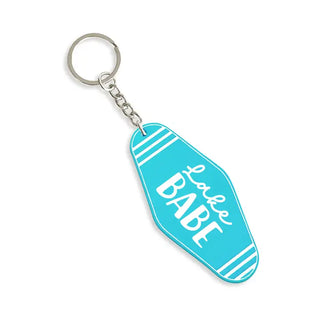Lake Babe Keychain #ACK-HOTEL-HTPKWHT-LBABE