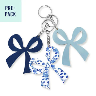 Blue Bow Keychain Pre-Pack #LPACK-ACK-BOW-BLU