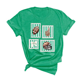 Football Stamp T-Shirt #HPTS-BLKLG-FBSTAMP