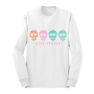 Skull Stay Spooky Long Sleeve Shirt
