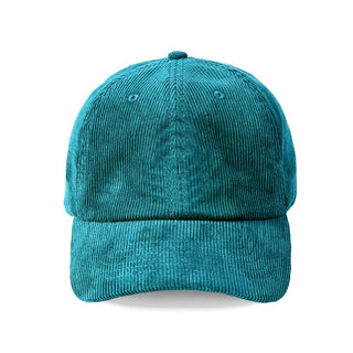 Teal Corduroy Cap #M193VL-TEALCORD