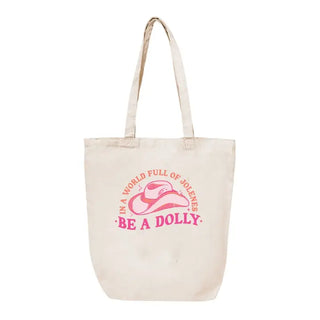 Be a Dolly Canvas Tote #HPT2518-DOL23