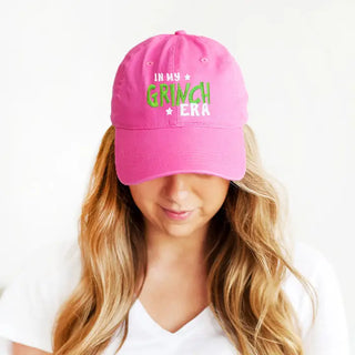 Hot Pink In my Grinch Era Cap