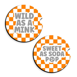 Wild as a Mink Tennessee Car Coaster Set #SPACK-CC132-WICK