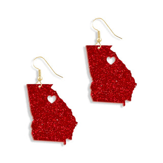 Heart Georgia Earrings