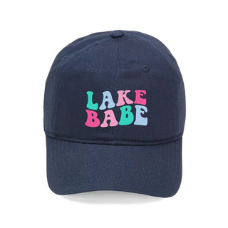 Navy Lake Babe Cap