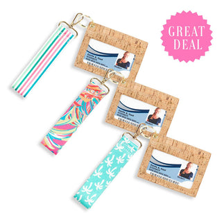 Summer Cork Wallet & Wristlet Pack