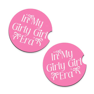 In my Girly Girl Era Car Coaster Set #SPACK-CC132-GIRLY24