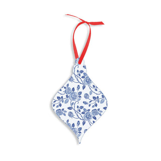 Blue Floral Ornament