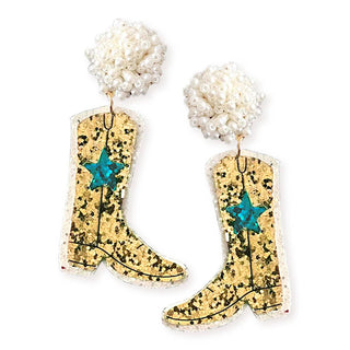 Shania Boot Earrings