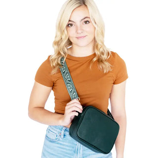 Sage Gia Crossbody Strap #MNA109VL-SAGE